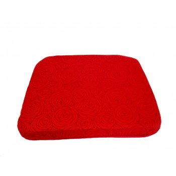 Futon cushion - Fleurs de Bonheur collection - Red
